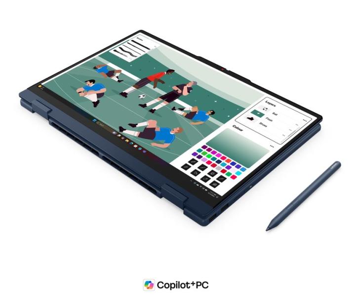 Лаптоп Lenovo IdeaPad 5 2-in-1 15AGP11, AMD Ryzen AI 7 445 6C (2.0 / 4.6 GHz, 8MB Cache), 15.6'' (39.62 cm) WUXGA IPS Glossy Display, Touchscreen, 32GB DDR5, 512GB M.2 NVMe SSD, Windows 11 Home