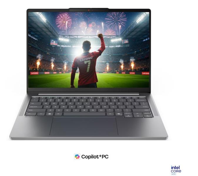 Лаптоп Lenovo IdeaPad Pro 5 14IPH11, Intel Core Ultra 7 356H 16C (1.5 / 4.7 GHz, 18MB Cache), 14.0" (35.56 cm) 2.8K OLED Glossy Display, 32GB LPDDR5X, 1TB M.2 NVMe SSD, Free DOS
