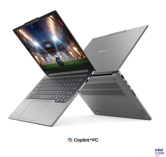 Лаптоп Lenovo IdeaPad Pro 5 14IPH11, Intel Core Ultra 7 356H 16C (1.5 / 4.7 GHz, 18MB Cache), 14.0" (35.56 cm) 2.8K OLED Glossy Display, 32GB LPDDR5X, 1TB M.2 NVMe SSD, Free DOS