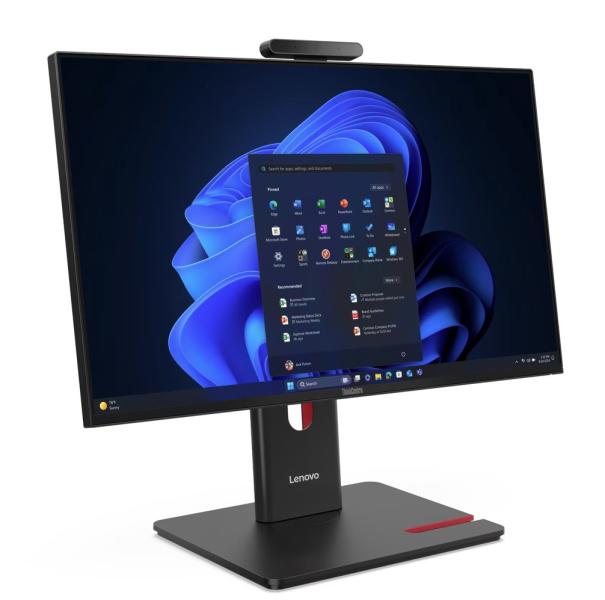 Компютър Lenovo ThinkCentre M70a G6 All-in-One, Intel Core Ultra 5 225T 10C (2.5 / 4.9 GHz, 20MB Cache), 23.8" (60.45 cm) FHD IPS Anti-glare Display, 16GB DDR5, 512GB SSD M.2 NVMe, Windows 11 Professional