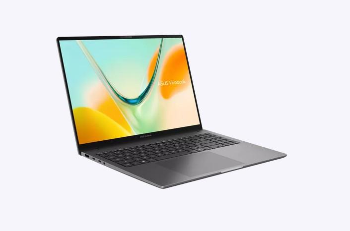 Лаптоп Asus Vivobook S16 S5608QA-MB288W, Intel Core 7 350 6C (1.5 / 4.8 GHz, 6MB Cache), 16" (40.64 cm) WUXGA 144Hz IPS Anti-glare Display, 16GB LPDDR5X, 256GB SSD NVMe, Windows 11 Home