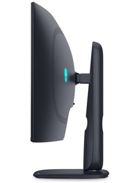Монитор Dell Alienware AW3426DW, 34" (86.36cm) UWQHD QD-OLED curved Display, 280Hz, 0.03ms, 300cd/m2, DisplayPort, HDMI, USB, USB-C(15W), AlienFX, Tilt, Swivel, Height Adj