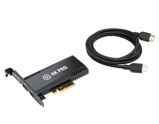 Кепчър Corsair ELGATO Game Capture 4K Pro, 8K60 Passthrough/4K60 Recording, HDR10, HDMI, вътрешен