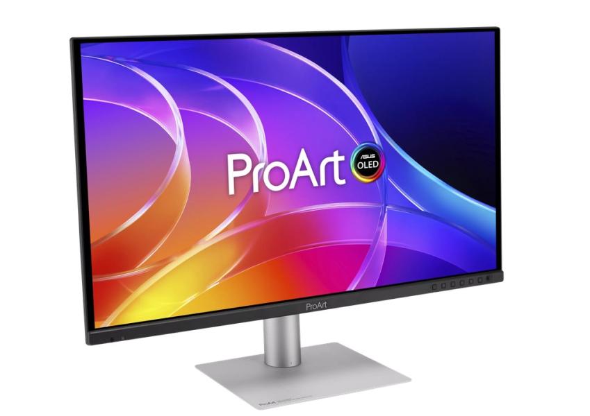 Монитор Asus ProArt PA279CDV, 26.5" (67.31cm) 4K/UHD QD-OLED Anti-Reflection Display, 120Hz, 0.1ms, 1 500 000:1, 250cd/m2, DisplayPort, HDMI, USB