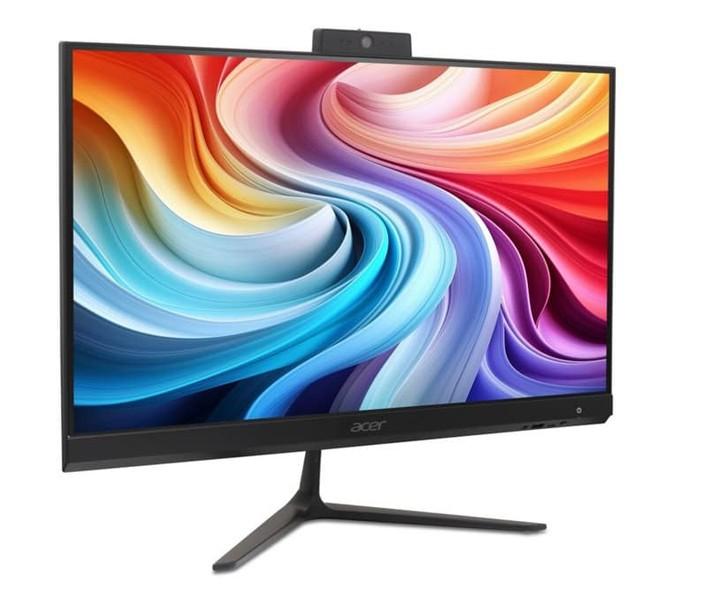 Компютър Acer Aspire All-in-One C27-B, Intel Core Ultra 5 115U 8C (1.5 / 4.2 GHz, 10MB Cache), 27" (68.58cm) FHD IPS 120Hz Display, Intel Graphics 4 Core, 16GB DDR5, 512 GB SSD M.2 NVMe, 2x USB 3.2 Gen 2 Type-A, No OS