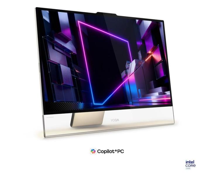 Компютър Компютър Lenovo Yoga All-in-One 32IPH11 Aura Edition, Intel Core Ultra X7 358H 16C (1.5 / 4.8 GHz, 18 MB Cache), 31.5" (80.01cm) 4K/UHD OLED 165Hz Display, Intel Arc B390 12 Xe3, 1TB SSD M.2 NVMe, 32GB LPDDR5X, Windows 11 Home
