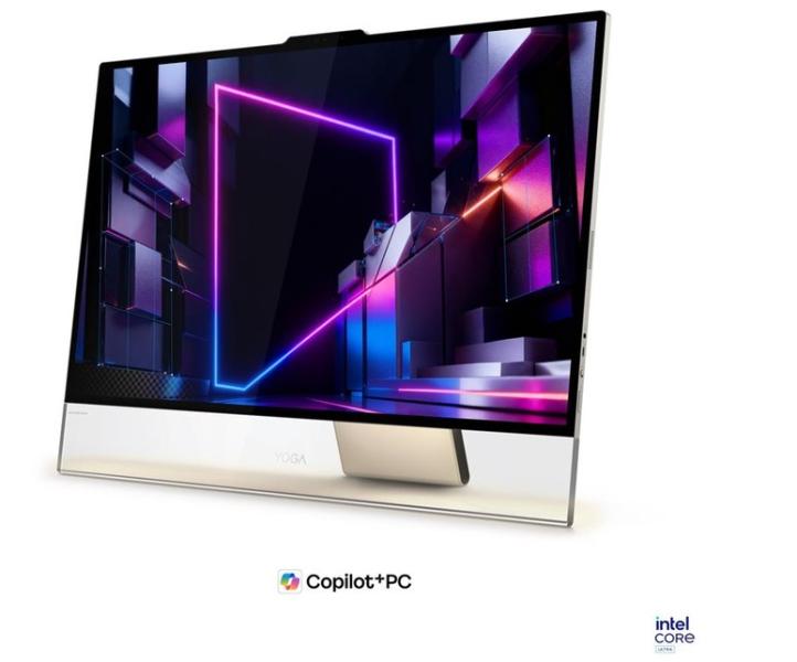 Компютър Компютър Lenovo Yoga All-in-One 32IPH11 Aura Edition, Intel Core Ultra X7 358H 16C (1.5 / 4.8 GHz, 18 MB Cache), 31.5" (80.01cm) 4K/UHD OLED 165Hz Display, Intel Arc B390 12 Xe3, 1TB SSD M.2 NVMe, 32GB LPDDR5X, Windows 11 Home