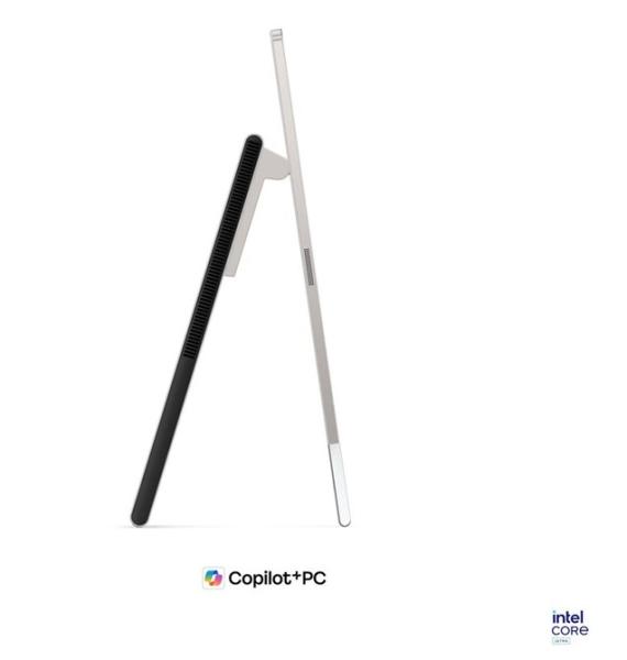 Компютър Компютър Lenovo Yoga All-in-One 32IPH11 Aura Edition, Intel Core Ultra X7 358H 16C (1.5 / 4.8 GHz, 18 MB Cache), 31.5" (80.01cm) 4K/UHD OLED 165Hz Display, Intel Arc B390 12 Xe3, 1TB SSD M.2 NVMe, 32GB LPDDR5X, Windows 11 Home