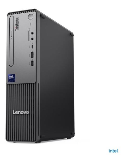 Компютър Lenovo ThinkCentre Neo 50s Gen 6 SFF, Intel Core Ultra 7 265 20C (1.8 / 5.3 GHz, 30MB Cache), Intel Arc Graphics 32EU, 16GB DDR5, 512GB SSD M.2 NVMe, Slim DVD Writer 9mm, Windows 11 Pro