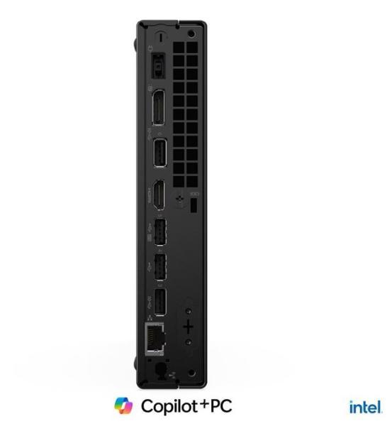 Компютър Lenovo ThinkCentre neo 50q Gen 6, Intel Core Ultra 7 256V 8C (2.2 / 4.8 GHz, 12MB Cache), Intel Arc 140V, 16GB LPDDR5X, 512GB SSD M.2 NVMe, No OS