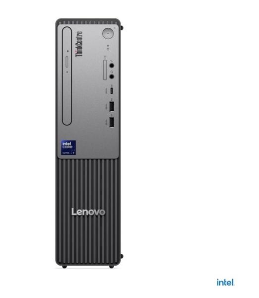 Компютър Lenovo ThinkCentre neo 50s Gen 6 SFF, Intel Core Ultra 3 205 8C (3.8 / 4.9 GHz, 15MB Cache), Intel Arc Xe-LPG Graphics 16EU, 16GB DDR5, 512GB SSD M.2 NVMe, Slim DVD Writer 9mm, Windows 11 Pro