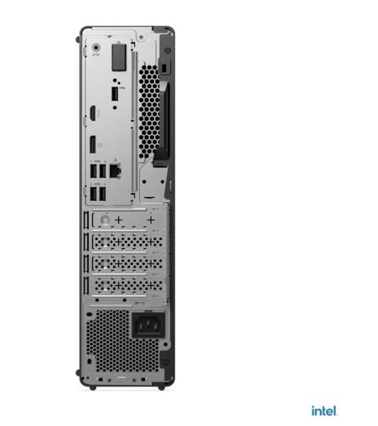 Компютър Lenovo ThinkCentre neo 50s Gen 6 SFF, Intel Core Ultra 3 205 8C (3.8 / 4.9 GHz, 15MB Cache), Intel Arc Xe-LPG Graphics 16EU, 16GB DDR5, 512GB SSD M.2 NVMe, Slim DVD Writer 9mm, Windows 11 Pro