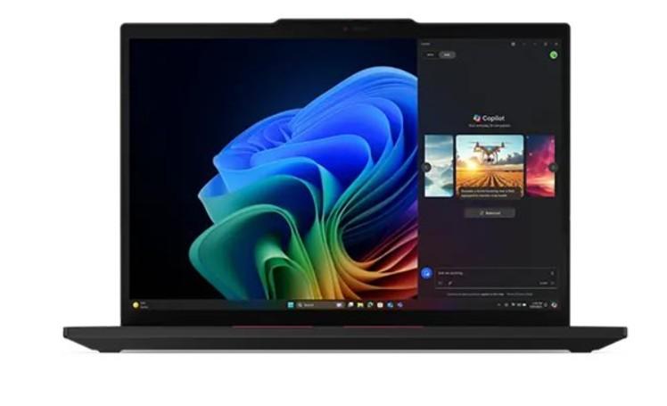 Лаптоп Lenovo ThinkPad T14 G6, AMD Ryzen AI 7 PRO 350 8C (3.5 / 5.0 GHz, 16MB Cache), 14.0" (35.56 cm) 2.8K OLED Anti-glare Display, Touchscreen, AMD Radeon 860M, 32GB DDR5, 1TB M.2 NVMe SSD, Windows 11 Pro 