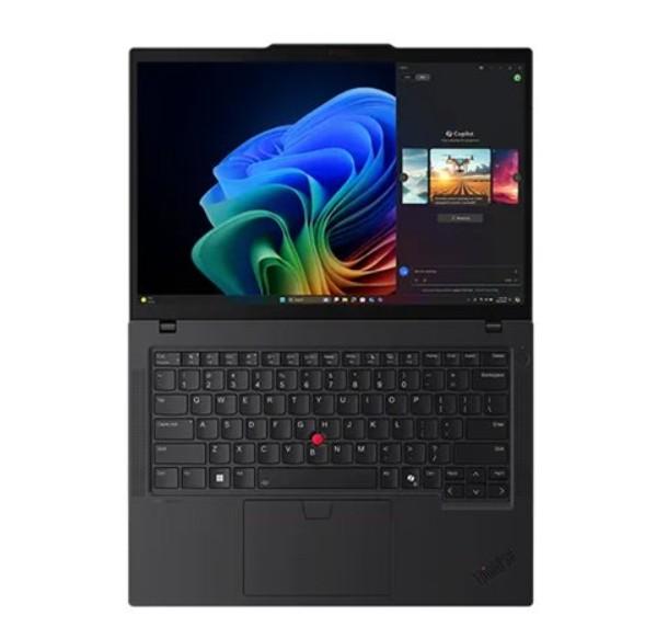 Лаптоп Lenovo ThinkPad T14 G6, AMD Ryzen AI 7 PRO 350 8C (3.5 / 5.0 GHz, 16MB Cache), 14.0" (35.56 cm) 2.8K OLED Anti-glare Display, Touchscreen, AMD Radeon 860M, 32GB DDR5, 1TB M.2 NVMe SSD, Windows 11 Pro 