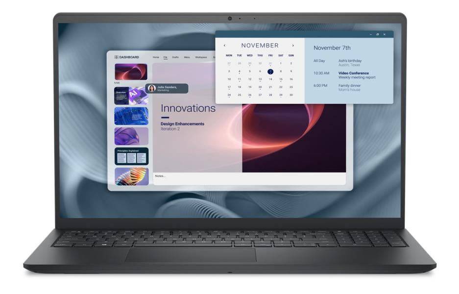 Лаптоп Dell Pro 15 Essential PV15250, Intel Core 3 100U 6C (0.9 / 4.7 GHz, 10MB Cache), 15.6'' (39.62 cm) FHD WVA IPS Display, 8GB DDR5, 512GB M.2 NVMe SSD, WiFi+BT, Cam+Mic, BG Non Backlit KBD, FPR, Ubuntu