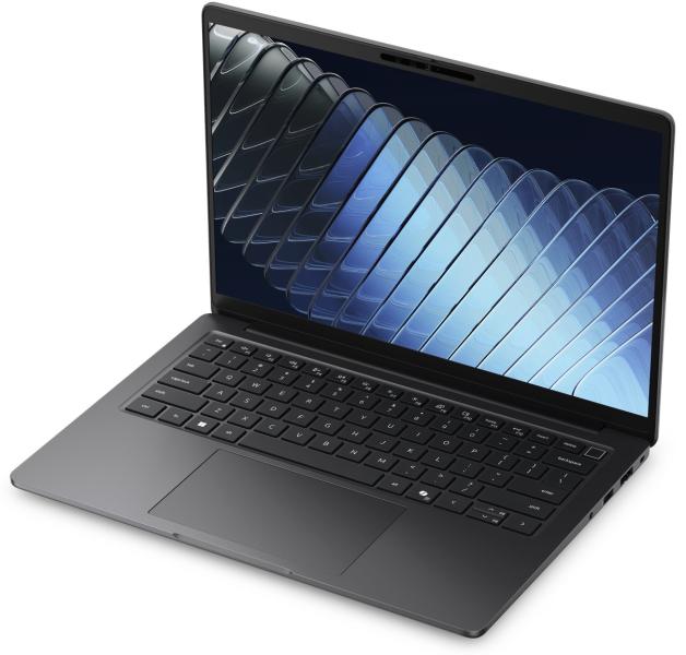Лаптоп Dell Pro 5 14 P514260, Intel Core Ultra 5 336H 12C (1.5 / 4.6 GHz, 18MB Cache), 14.0" (35.56 cm) WUXGA Anti-Glare Display, Intel Graphics 4 Xe3, 16GB DDR5, 512GB M.2 NVMe SSD, Wi-Fi+BT, HDR Cam + Mic, BG Backlit KB, FPR, Windows 11 Pro