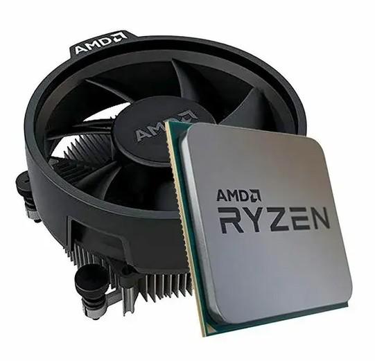 Процесор AMD Ryzen 5 5500F 6C (3.0 / 4.4GHz, 19MB Cache, 65W, AM4), MPK, с охлаждане