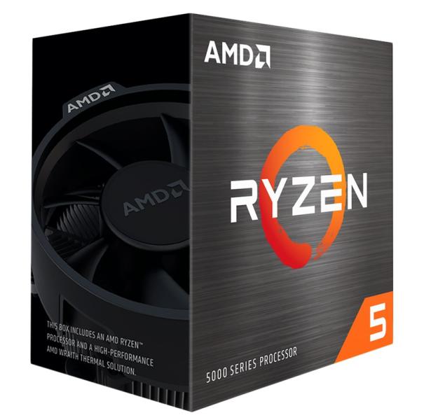 Процесор AMD Ryzen 5 5500F 6C (3.0 / 4.4GHz, 19MB Cache, 65W, AM4), BOX, с охлаждане