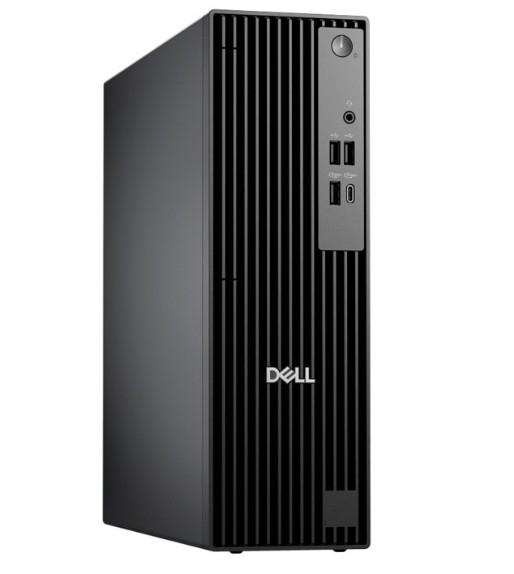 Компютър Dell Pro Slim QCS1250, Intel Core Ultra 5 235 14C (2.9 / 5.0 GHz, 24MB Cache), Intel Xe 4 Core Graphics 64 EUs, 16GB DDR5 6400, 512GB SSD M.2 NVMe, BG клавиатура и мишка, Linux Ubuntu