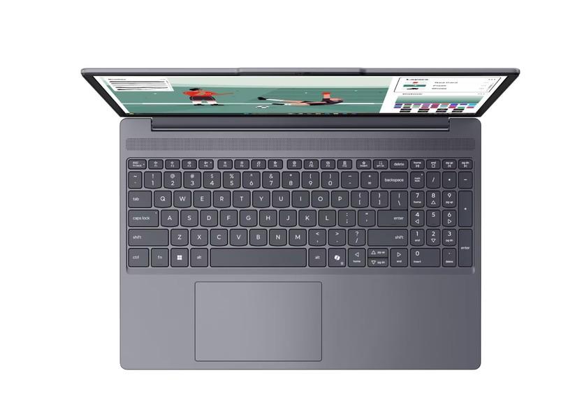 Лаптоп Lenovo IdeaPad Slim 3 15IWC11, Intel Core 3 304 5C (1.5 / 4.3 GHz, 6MB Cache), 15.6'' (39.62 cm) WUXGA IPS Anti-glare Display, 16GB DDR5, 512GB M.2 NVMe SSD, No OC