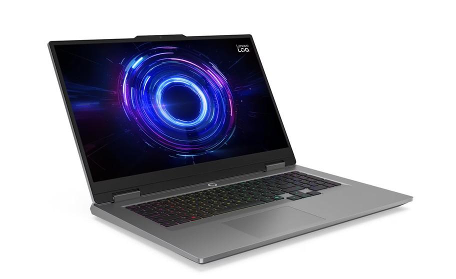 Лаптоп Lenovo LOQ 17IRX10, Intel Core i7-13650HX 14C (1.90 / 4.90 GHz, 24MB Cache), 17.3" (43.94 cm) FHD IPS Anti-glare Display, NVIDIA GF RTX5060 8GB GDDR7 DLSS 4, 24GB DDR5, 1TB M.2 NVMe SSD, No OS