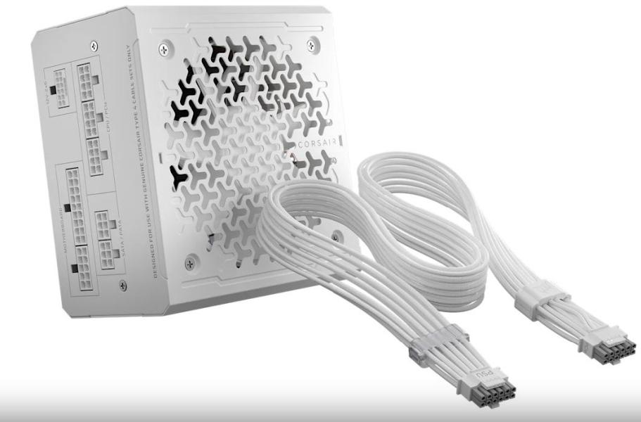 Захранване Corsair RM850e ThermalProtect White, 850W, Active PFC, ATX 3.1/PCIe 5.1, 80 Plus Gold, Fully Modular