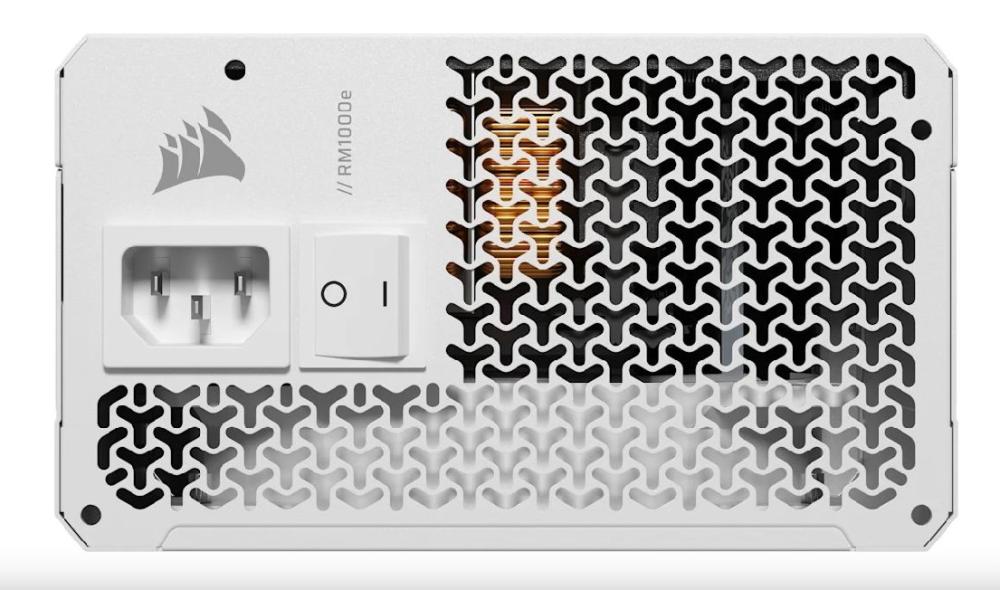 Захранване Corsair RM1000e ThermalProtect White, 1000W, Active PFC, ATX 3.1/PCIe 5.1, 80 Plus Platinum, Fully Modular