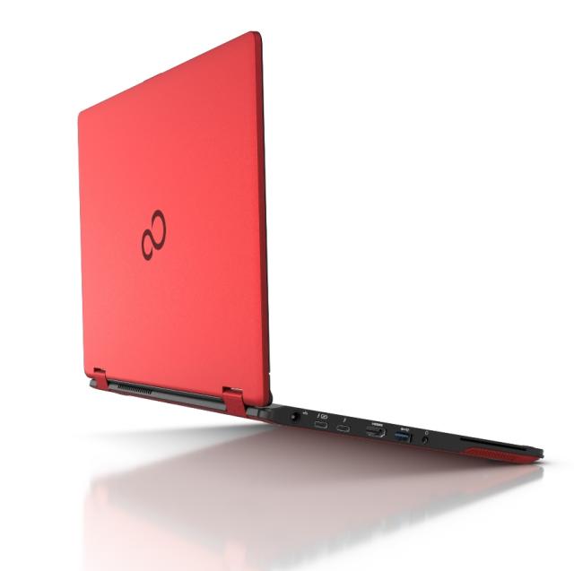 Лаптоп Fujitsu LIFEBOOK U9311X red, Intel Core i5-1135G7, 13.3" FHD AG touchscreen LCD IR Cam, 16GB non vPro, SSD 512GB PCIe G3 M.2, LTE EM7421 (4G/ LTE), 4cell 50Wh, Intel WiFi 6 AX201, BT5, PalmSecure, SCR, Intel IRIS graphics, Backlit KBD, Win10 P