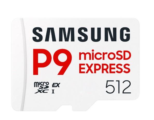Карта памет Samsung P9 Express 512GB microSDXC, U3, V30, A1