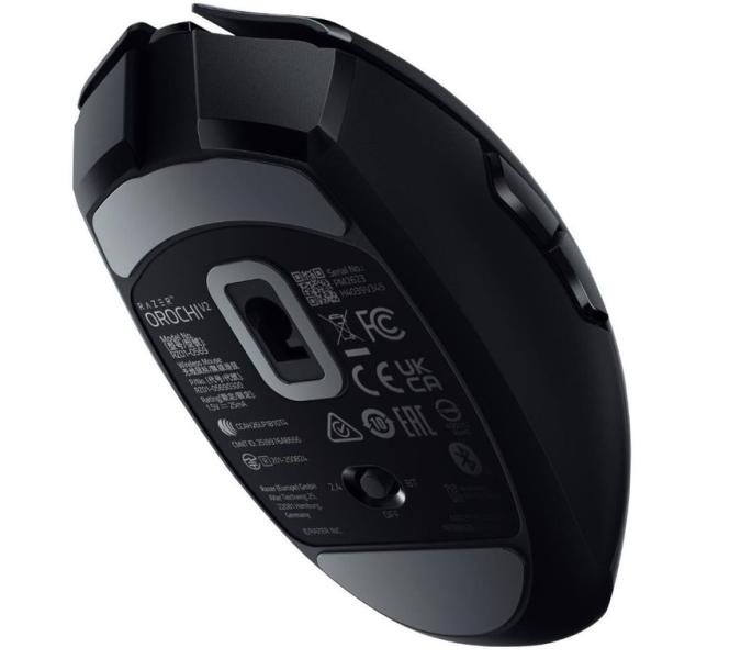 Геймърска мишка RAZER Orochi V2 (2026), Wireless, оптичена 18 000 DPI, Black