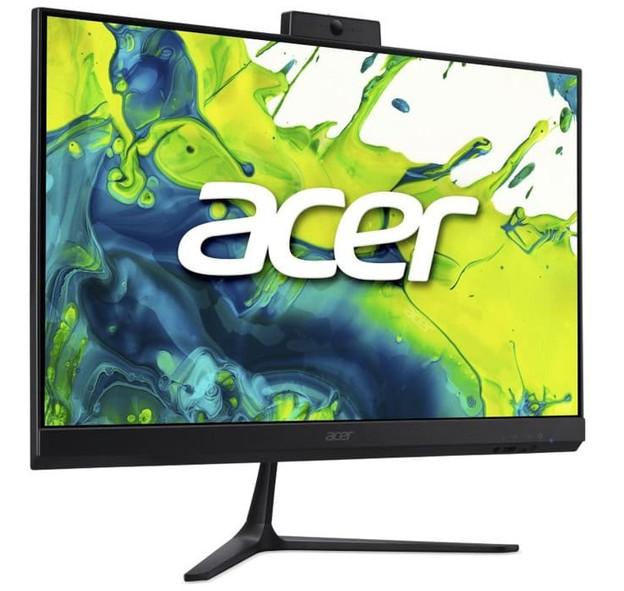 Компютър Acer Aspire C27-B All-in-One, AMD Ryzen 7 5825U 8C (2.0 / 4.5 GHz, 16MB Cache), 27.0" (68.58 см) FHD IPS Display, 16GB DDR4, 512GB SSD M.2 NVMe, No OS