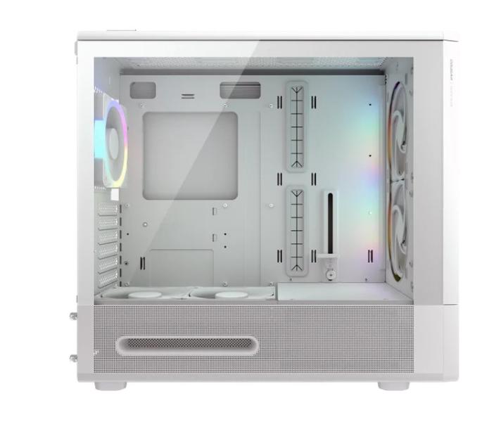 Кути COUGAR DUOAIR RGB White, Mid Tower, 2 x USB 3.0, 1 x USB Type-C 3.2, Mini ITX / Micro ATX / ATX