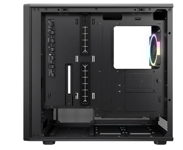 Кути COUGAR DUOAIR RGB Black, Mid Tower, 2 x USB 3.0, 1 x USB Type-C 3.2, Mini ITX / Micro ATX / ATX