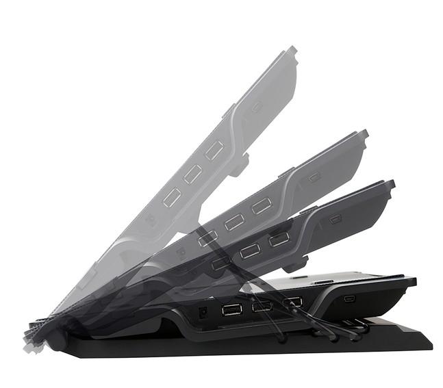 Охлаждаща поставка за лаптоп Zalman ZM-NS2000 17", USB