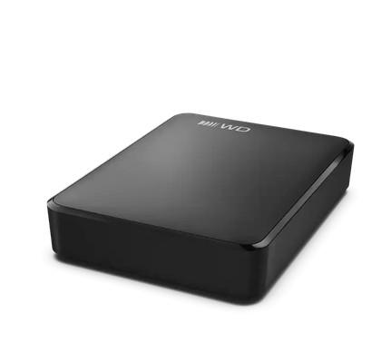 Външен диск Western Digital Elements Portable 1TB, 2.5" (6.35 cm), USB Type-C 3.2 Gen 1, черен