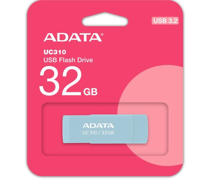 USB памет ADATA UC310 32GB, USB 3.2 Gen1, Blue