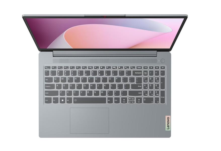 Лаптоп Lenovo IdeaPad Slim 3 15ABR8, AMD Ryzen 7 5825U 8C (2.0 / 4.5 GHz, 16MB Cache), 15.6'' (39.62 cm) FHD IPS Anti-glare Display, 16GB DDR4, 512GB M.2 NVMe SSD, Windows 11 Home