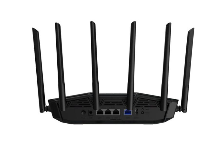 Рутер ASUS TUF Gaming BE6500 Dual-Band WiFi7 (802.11be), Ai Mesh, 2.4/5Hz, 3 x 2.5 Gbps LAN, 1x 2.5 Gbps WAN, 1x USB3.0