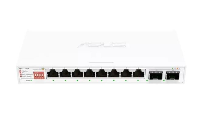 Суич ASUS QG-U1080, 8 x 2.5Gbps