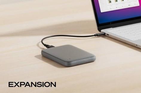 Външен диск SEAGATE External Expansion Portable 4TB, 2.5" (6.35 cm), USB Type-C 3.0