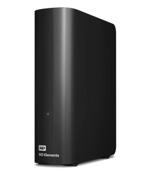 Външен диск Western Digital Elements, 18TB, 3.5" (8.89 cm), USB 3.2 Gen 1, Черен