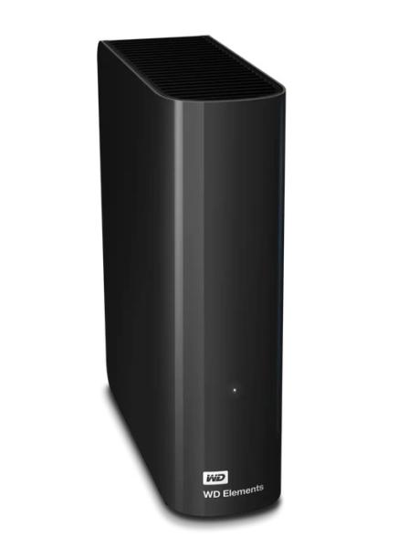 Външен диск Western Digital Elements, 18TB, 3.5" (8.89 cm), USB 3.2 Gen 1, Черен