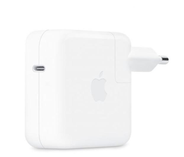 Зарядно устройство Apple Power Adapter 70W, USB Type-C, White