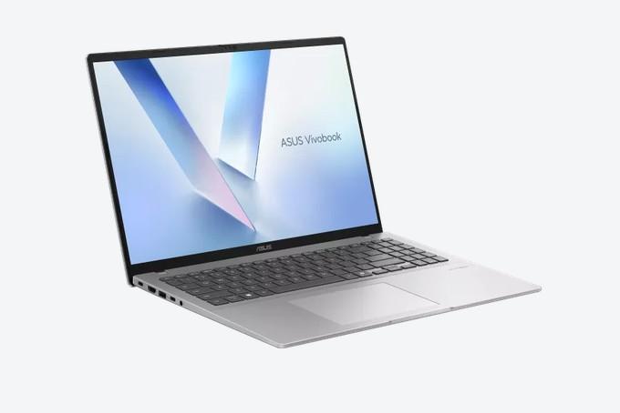 Лаптоп ASUS Vivobook 16 M1607GA-MB006WNA, AMD Ryzen AI 7 445 6C(2.0 / 4.6 GHz, 8MB Cache), 16.0" (40.64 cm) WUXGA IPS Display, AMD Radeon 840M, 16GB DDR5, 1TB M.2 NVMe SSD, Windows 11 Home
