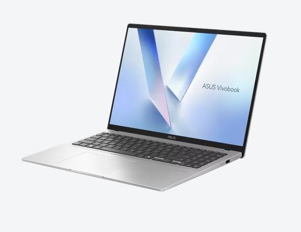Лаптоп ASUS Vivobook 16 M1607GA-MB006WNA, AMD Ryzen AI 7 445 6C(2.0 / 4.6 GHz, 8MB Cache), 16.0" (40.64 cm) WUXGA IPS Display, AMD Radeon 840M, 16GB DDR5, 1TB M.2 NVMe SSD, Windows 11 Home