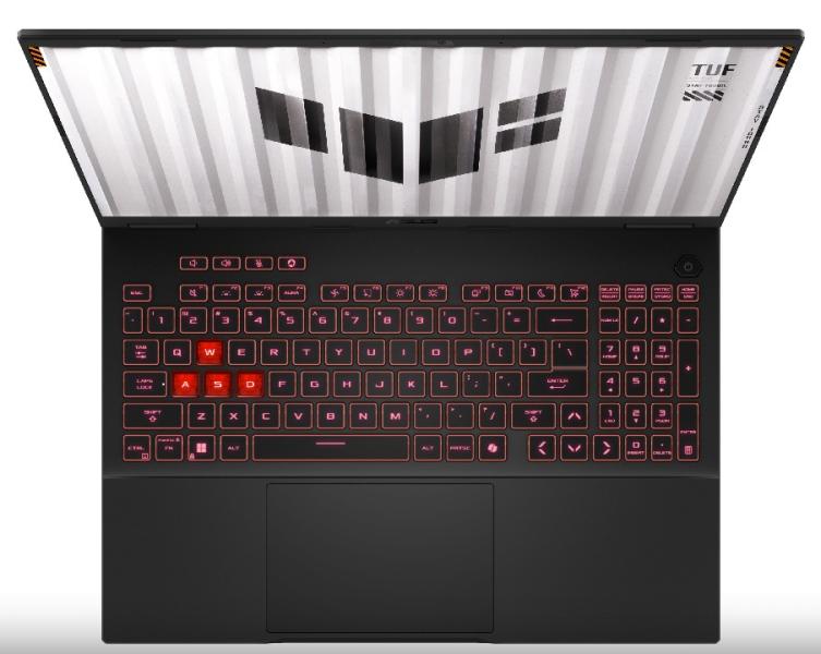 Лаптоп ASUS TUF Gaming A16 2025 FA608UP-RV048, AMD Ryzen 7 260 8C (3.8 / 5.1 GHz, 16MB Cache), 