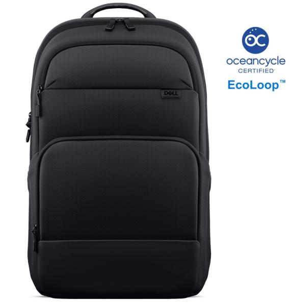Раница Dell EcoLoop Backpack CP5626, 14-16" (40.64cm), водоустойчива, черна