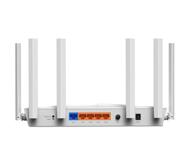 Рутер TP-Link Archer AX56, 3000Mbps, 2.4GHz / 5GHz (574 Mbps+2402 Mbps), Wireless AX, 4x 10/100/1000Mbps LAN, 1x 10/100/1000Mbps WAN, VPN server
