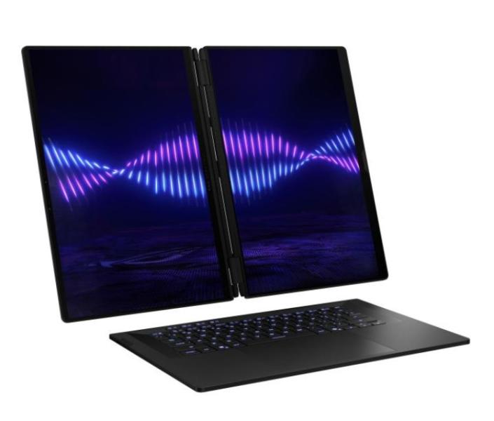 Лаптоп ASUS ROG Zephyrus Duo 16 2026 GX651AX-SR086X, Intel Core Ultra 9 386H 16C (1.6 / 4.9 GHz, 18MB Cache), 16.0" (40.64 cm) ROG Nebula HDR OLED Display, Touch Screen, NVIDIA GF RTX 5090 24GB GDDR7 DLSS 4, 64GB LPDDR5X, 2TB M.2 NVMe SSD, Windows 11