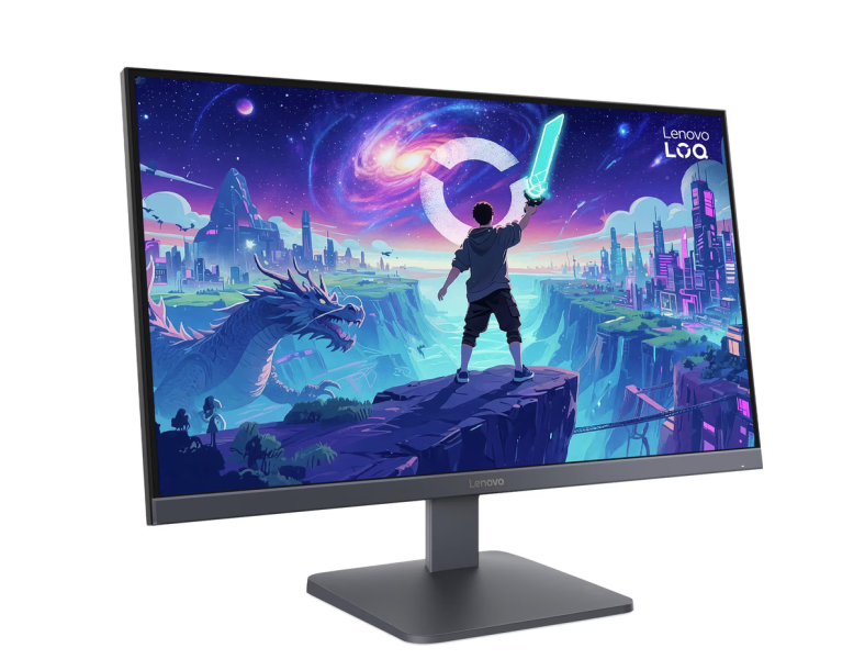 Монитор Lenovo LOQ 27Q-10, 27" (68.58cm) FHD IPS Anti-glare Panel, 200Hz, 0.5ms, 300cd/m2, DisplayPort, HDMI